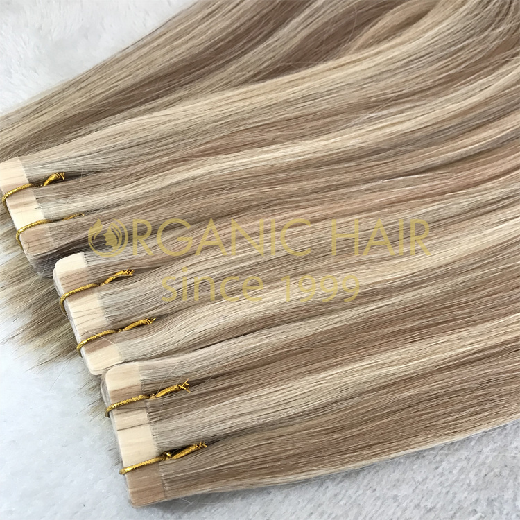 Wholesale easy-using full cuticle tape in hair extensions V